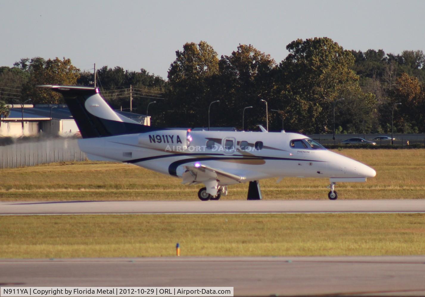 N911YA, 2012 Embraer EMB-500 Phenom 100 C/N 50000300, Phenom 100