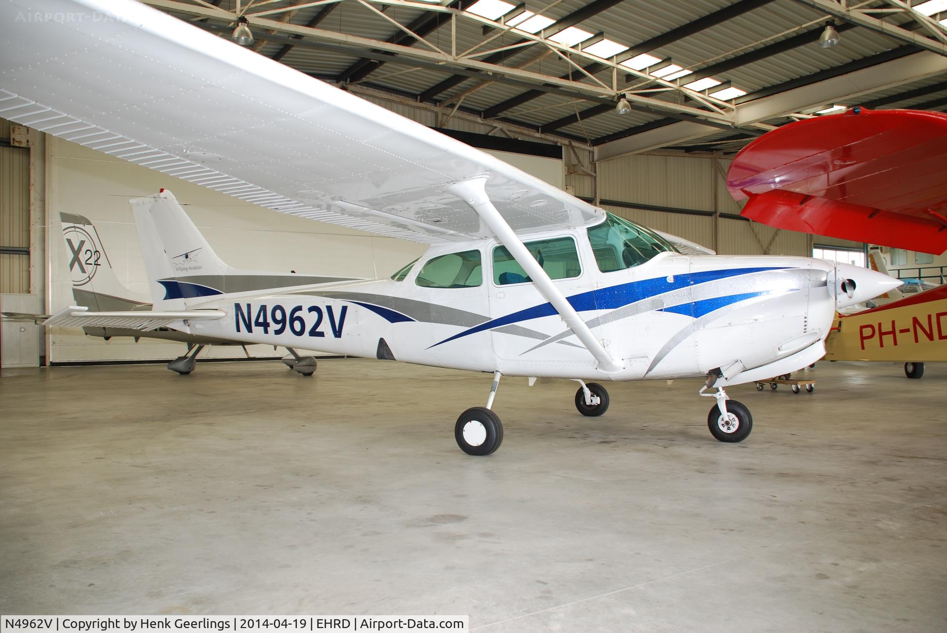 N4962V, 1980 Cessna 172RG Cutlass RG C/N 172RG0430, Rotterdam The Hague Airport