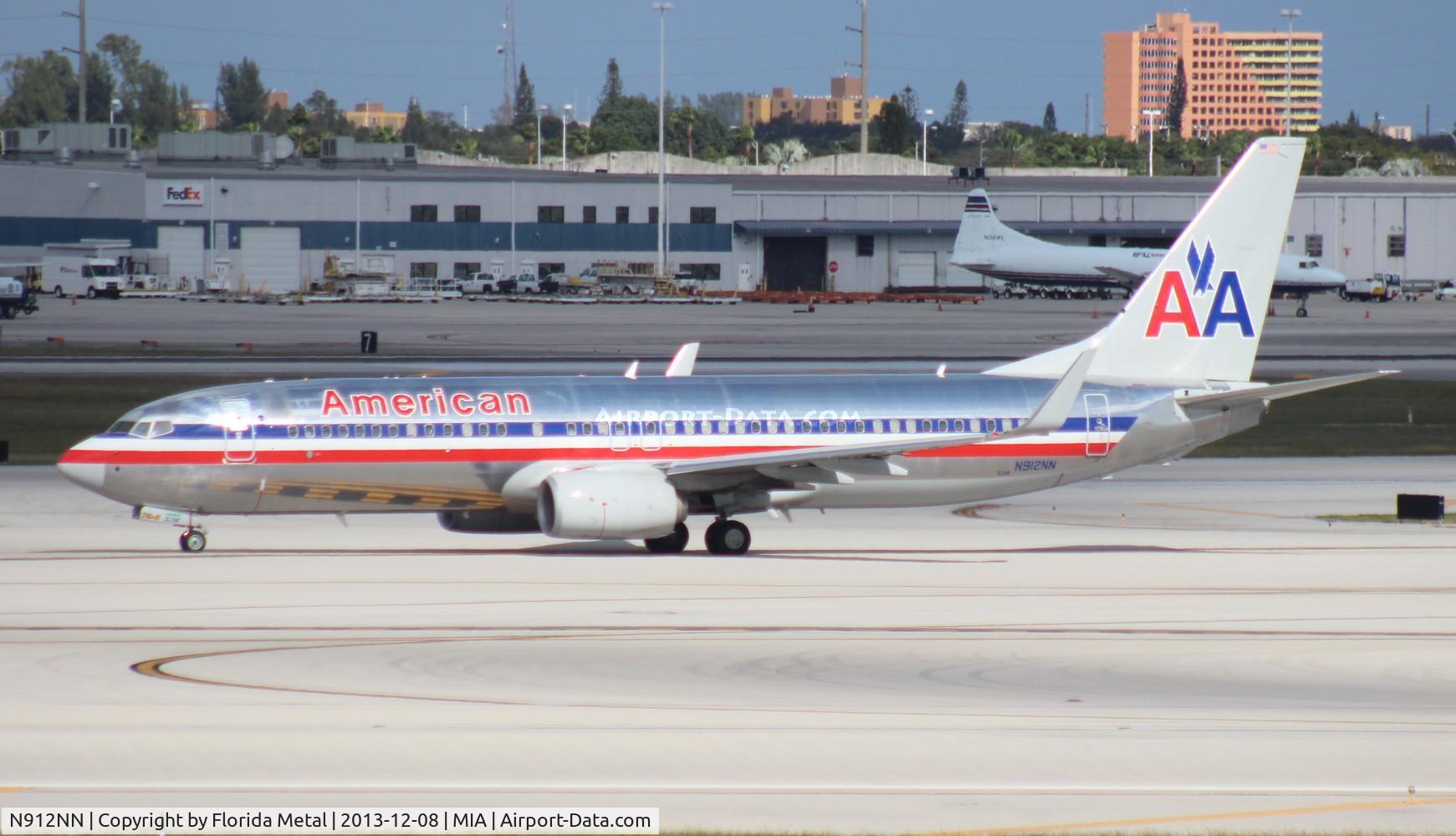 N912NN, 2012 Boeing 737-823 C/N 33319, American 737-800