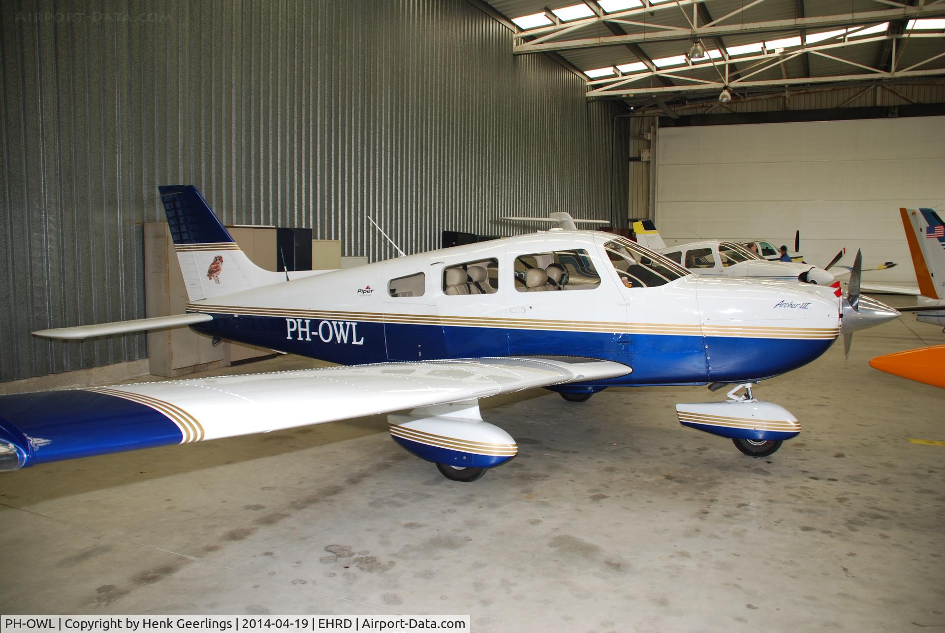 PH-OWL, 2007 Piper PA-28-181 Archer III C/N 28-43654, Rotterdam The Hague Airport