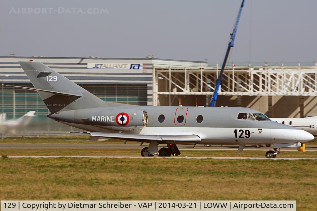 129, 1978 Dassault Falcon 10MER C/N 129, French Marine Falcon 10