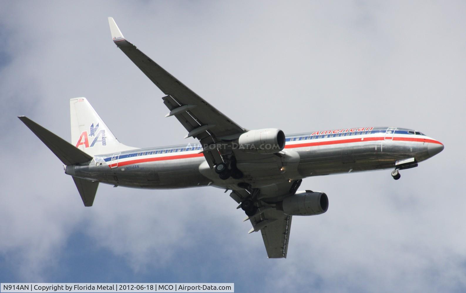 N914AN, 1999 Boeing 737-823 C/N 29515, American 737-800