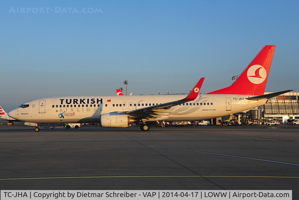 TC-JHA, 2008 Boeing 737-8F2 C/N 35740, THY Boeing 737-800