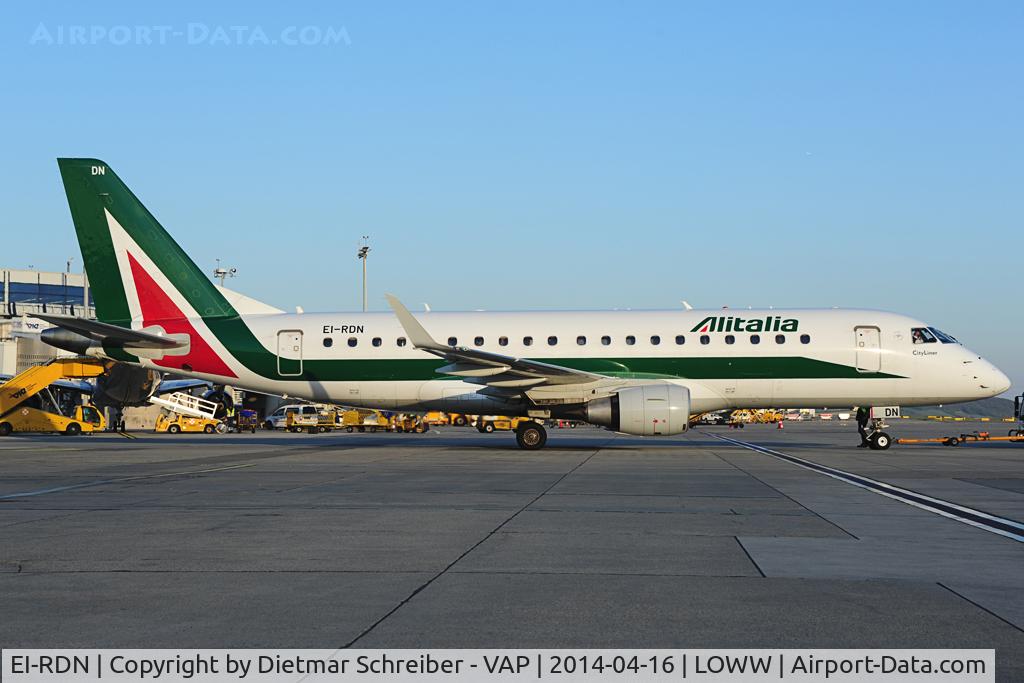 EI-RDN, 2012 Embraer 175LR (ERJ-170-200LR) C/N 17000347, Alitalia Embraer 175