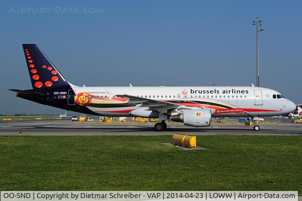 OO-SND, 2002 Airbus A320-214 C/N 1838, Brussels Airlines Airbus 320