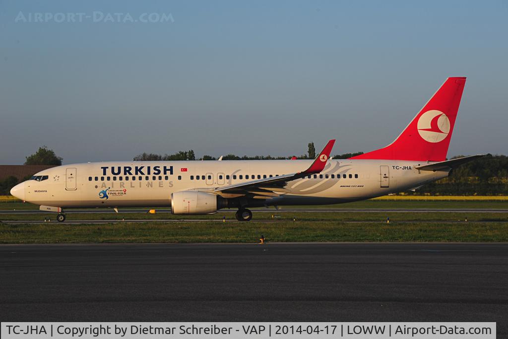 TC-JHA, 2008 Boeing 737-8F2 C/N 35740, THY Boeing 737-800