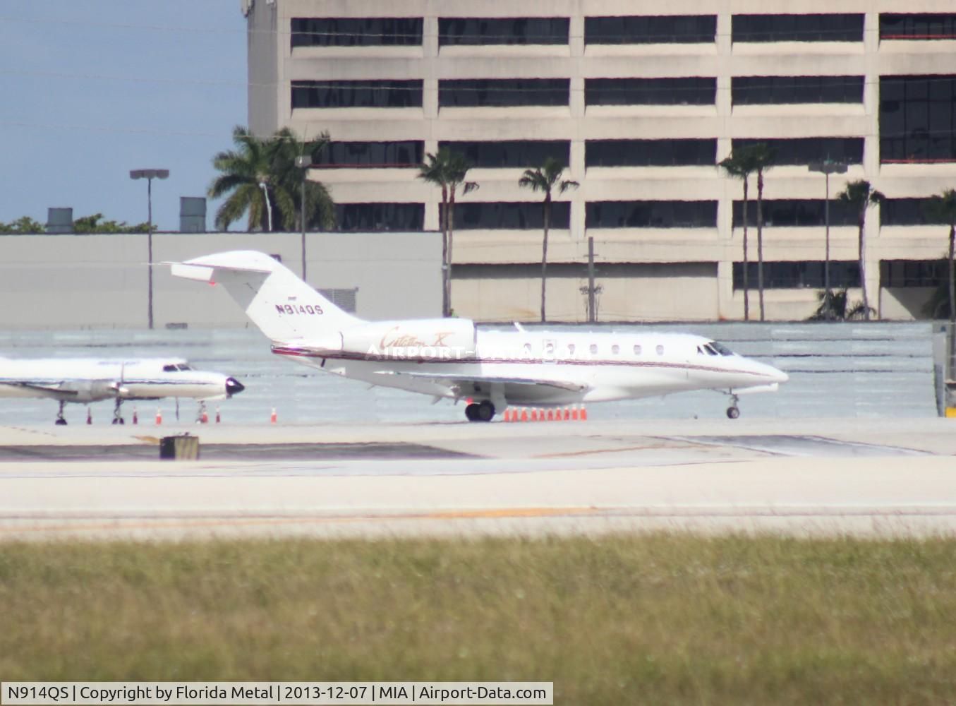 N914QS, 2008 Cessna 750 Citation X Citation X C/N 750-0296, Citation X