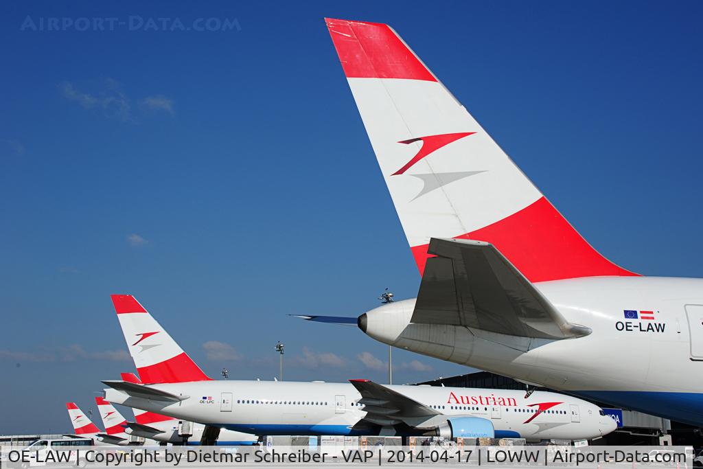 OE-LAW, 1992 Boeing 767-3Z9/ER C/N 26417, Austrian Airlines Boeing 767-300