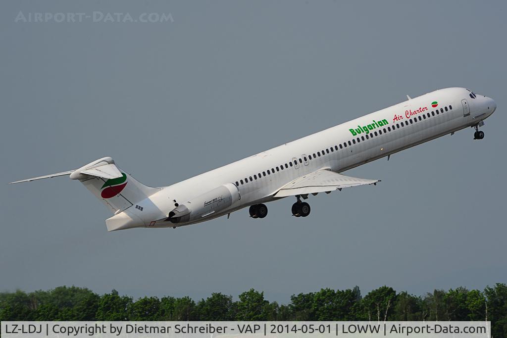 LZ-LDJ, 1995 McDonnell Douglas MD-82 (DC-9-82) C/N 53230, Bulgarian Air Charter MD80