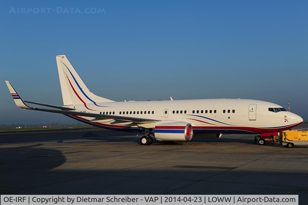 OE-IRF, 2011 Boeing 737-700 BBJ C/N 38855, Art Aviation Boeing 737-700