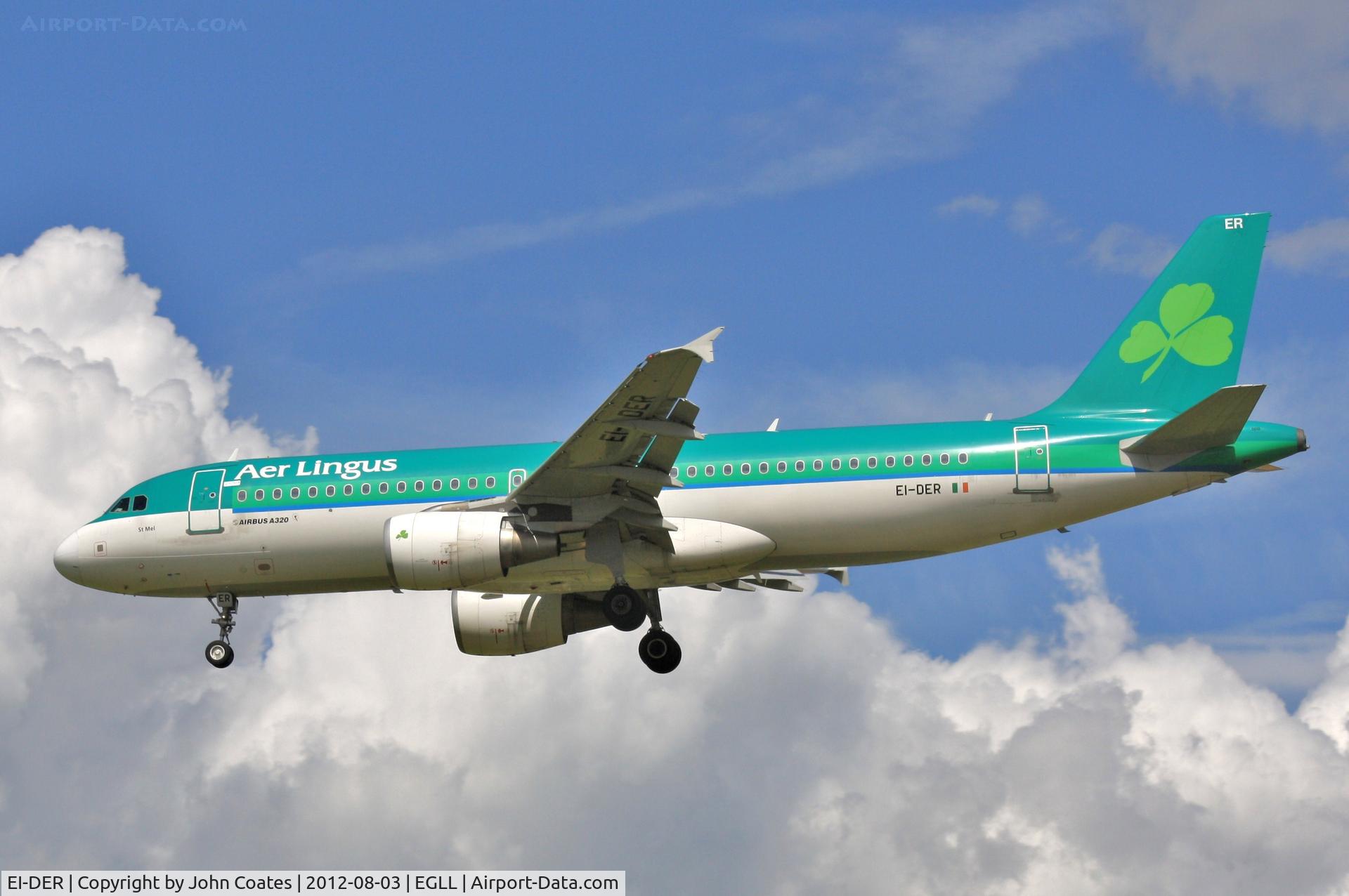 EI-DER, 2005 Airbus A320-214 C/N 2583, Finals 27R