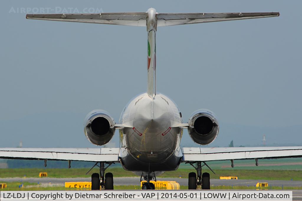 LZ-LDJ, 1995 McDonnell Douglas MD-82 (DC-9-82) C/N 53230, Bulgarian Air Charter MD80