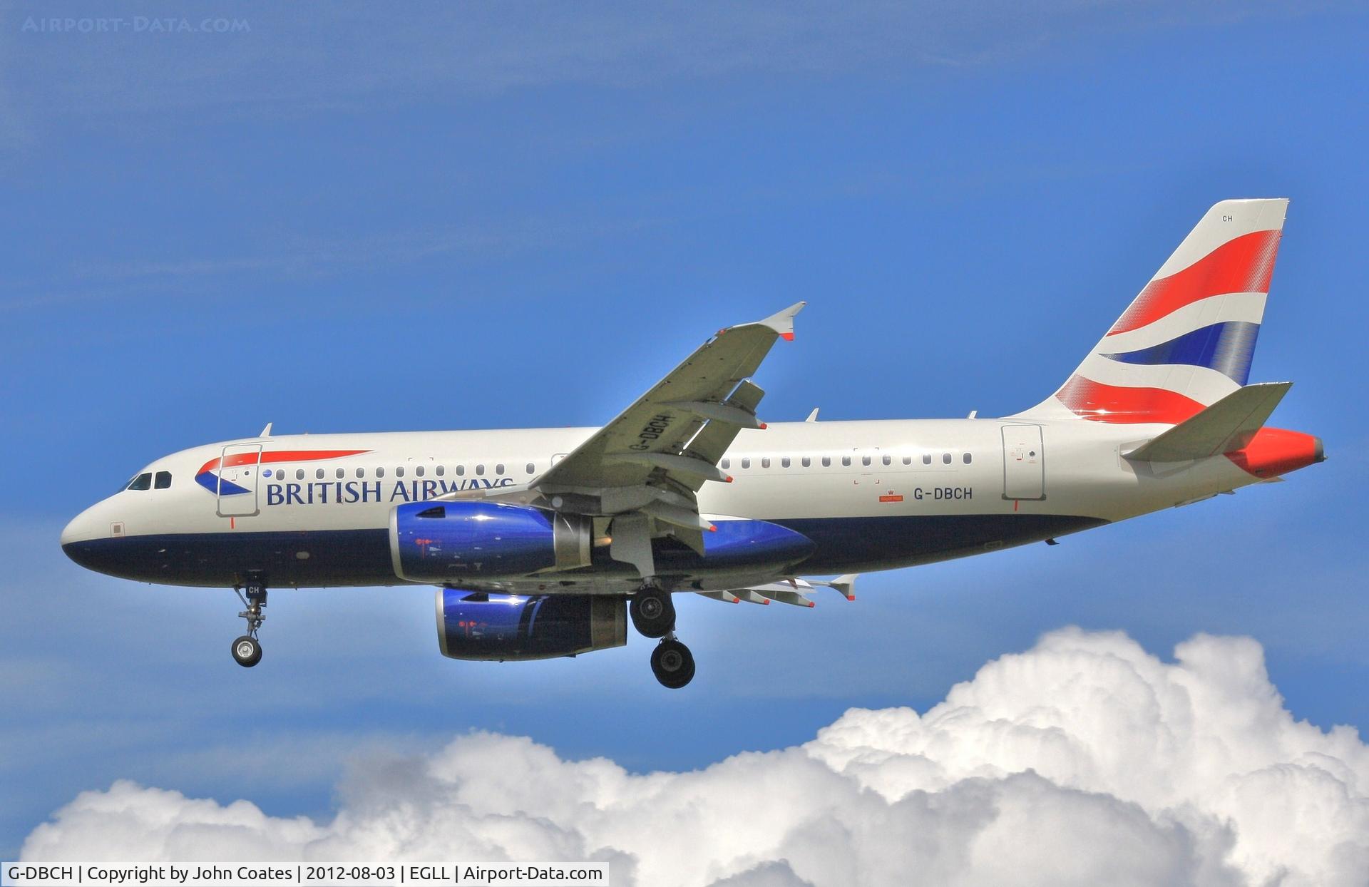G-DBCH, 2006 Airbus A319-131 C/N 2697, Finals 27R