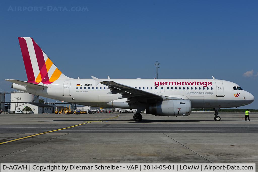 D-AGWH, 2007 Airbus A319-132 C/N 3352, Germanwings Airbus 319