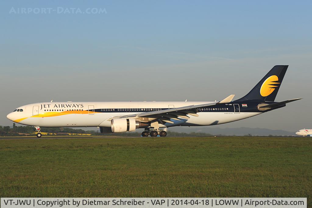 VT-JWU, 2012 Airbus A330-302 C/N 1391, Jet Airways Airbus 330-300