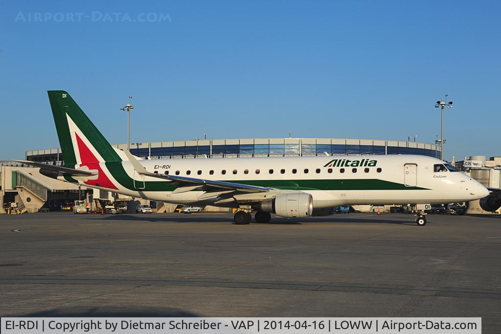 EI-RDI, 2012 Embraer 175LR (ERJ-170-200LR) C/N 17000340, Alitalia Embraer 175