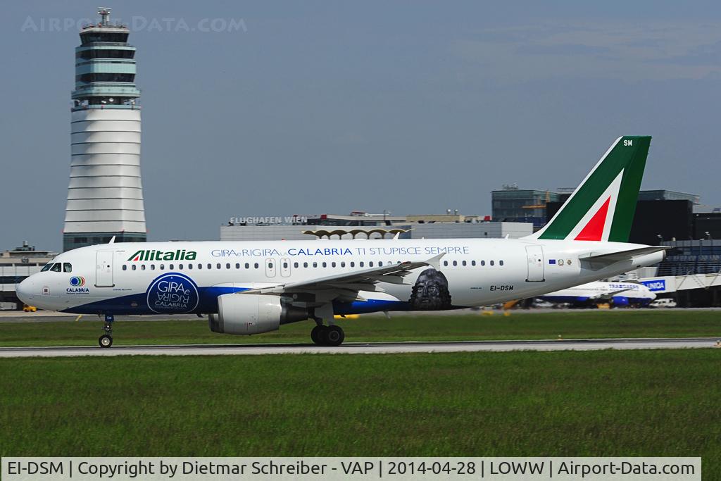 EI-DSM, 2007 Airbus A320-216 C/N 3362, Alitalia Airbus 320