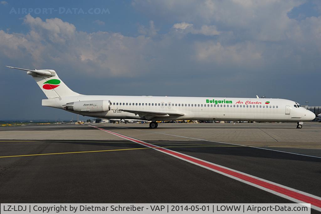 LZ-LDJ, 1995 McDonnell Douglas MD-82 (DC-9-82) C/N 53230, Bulgarian Air Charter MD80
