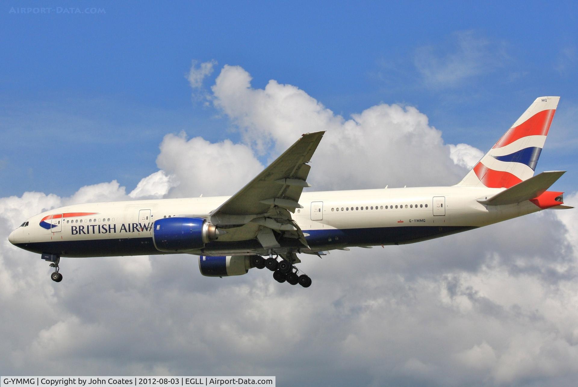 G-YMMG, 2000 Boeing 777-236/ER C/N 30308, Finals 27R