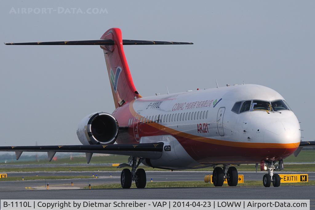 B-1110L, 2010 Comac ARJ21-700 Xiangfeng C/N 104, Comac ARJ21