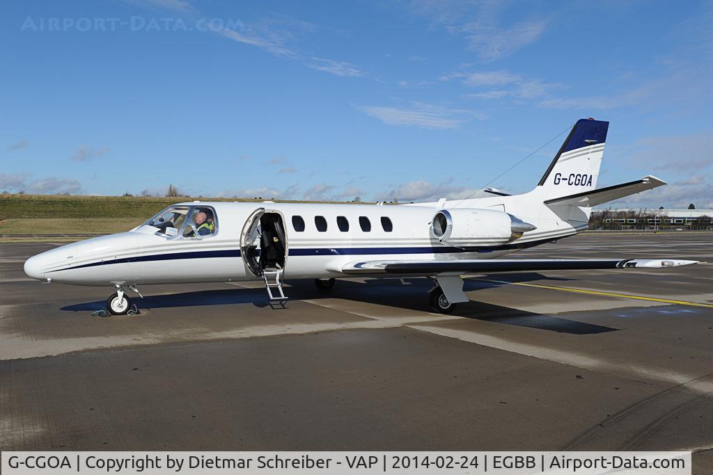 G-CGOA, 1980 Cessna 550 Citation II C/N 550-0183, Cessna 550