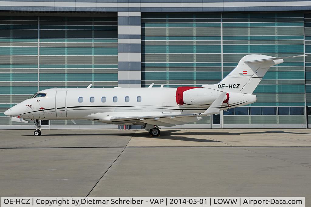 OE-HCZ, Bombardier Challenger 300 (BD-100-1A10) C/N 20449, BD100 Challenger 300