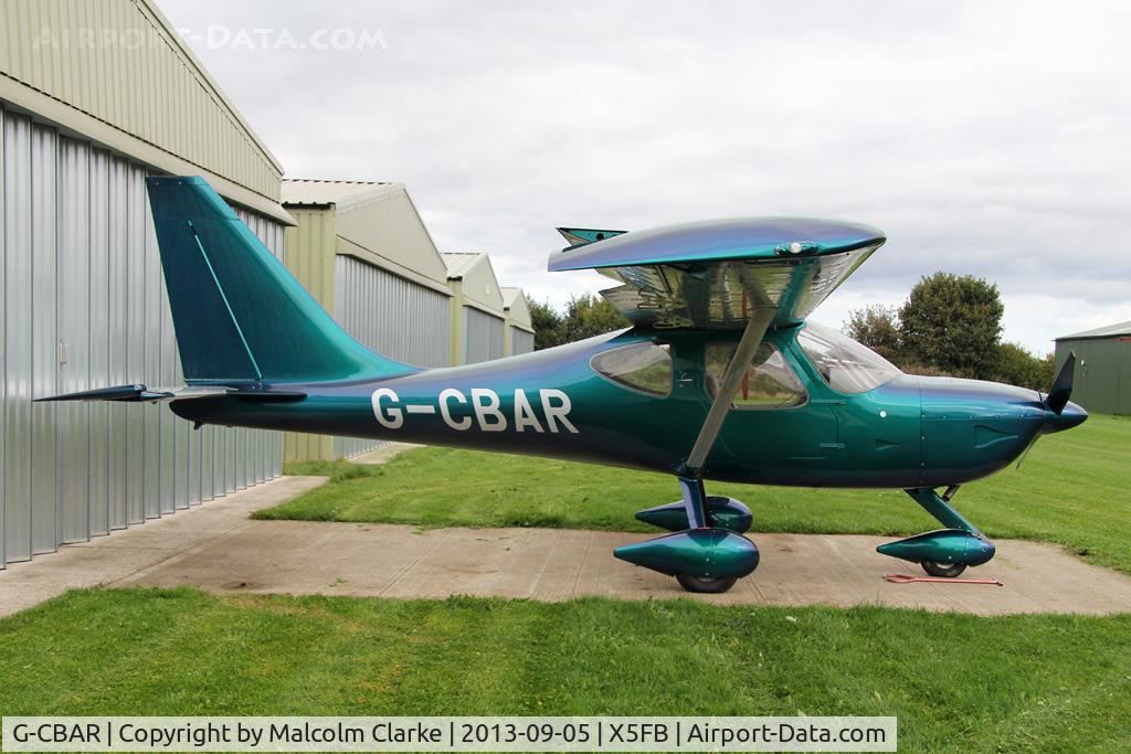 G-CBAR, 2003 Stoddard-Hamilton Glastar C/N PFA 295-13133, Stoddard-Hamilton Glastar, Fishburn Airfield UK, September 2013.