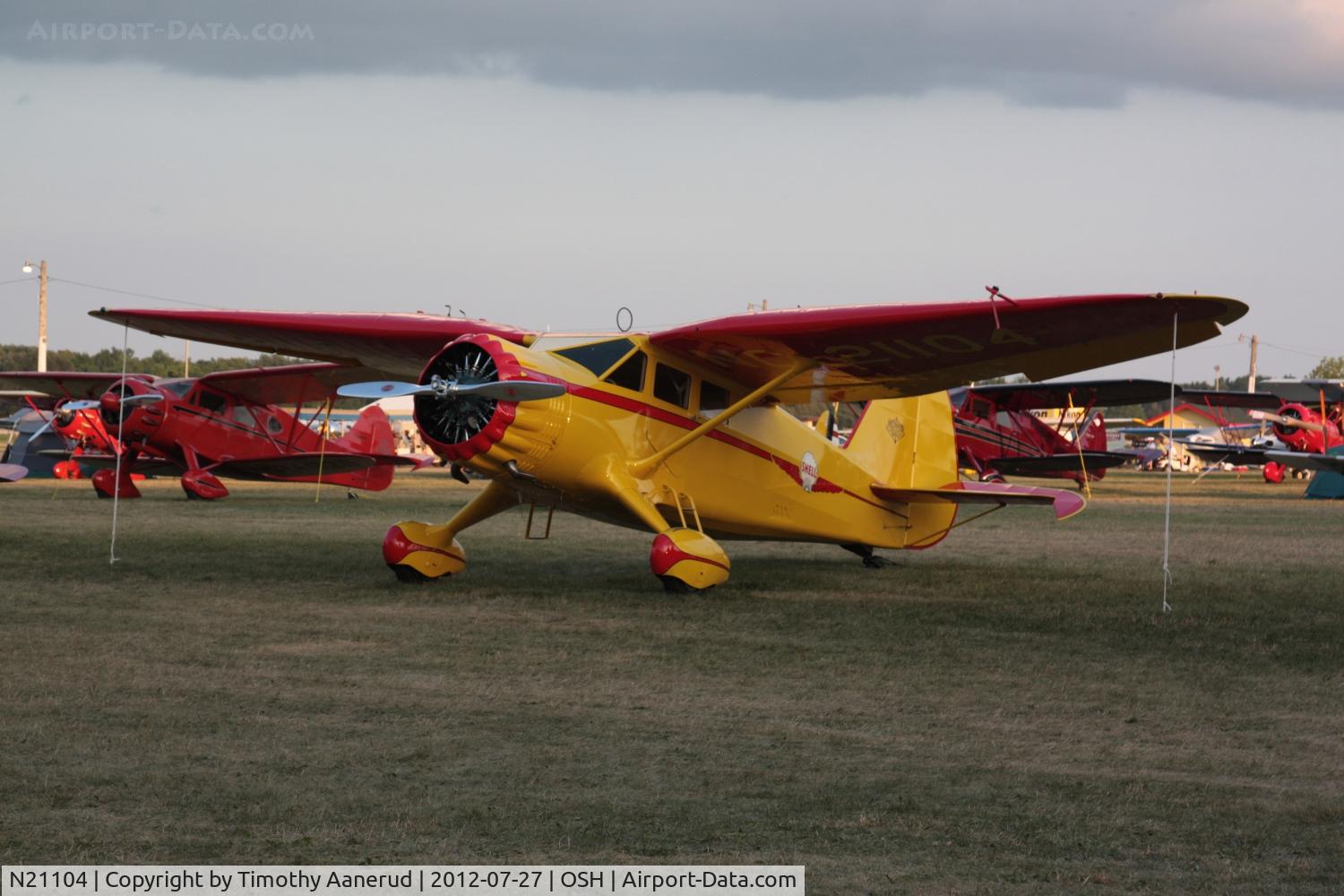 N21104, 1938 Stinson SR-10J Reliant C/N 5830, 1938 Stinson SR-10J, c/n: 5830
