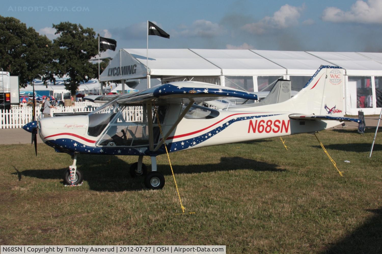N68SN, 2012 World Aircraft Co Sentinel C/N 10-11-90-047, 2012 World Aircraft Sentinel, c/n: 10-11-90-047