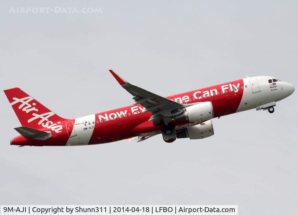 9M-AJI, 2014 Airbus A320-216 C/N 6075, Delivery day to KUL