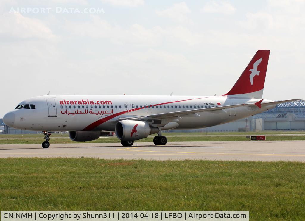 CN-NMH, 2012 Airbus A320-214 C/N 5143, Taxiing to the Terminal