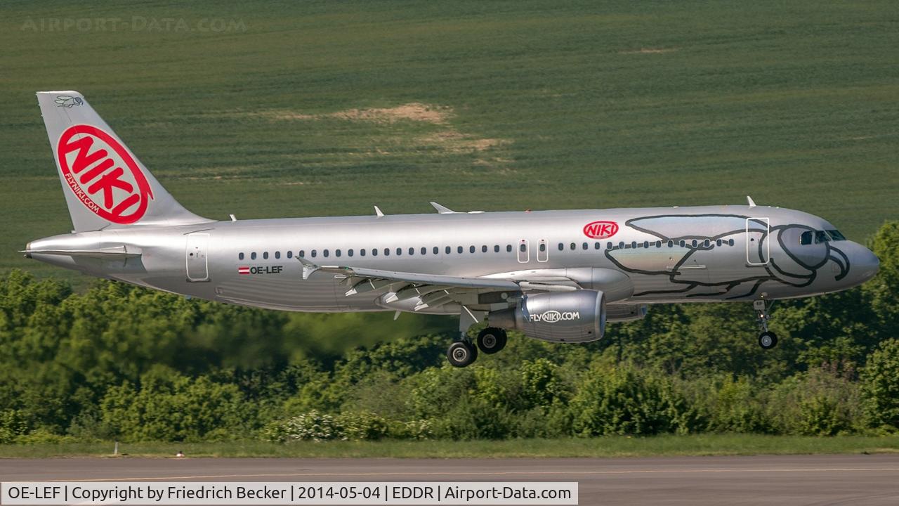 OE-LEF, 2010 Airbus A320-214 C/N 4368, on final RW09