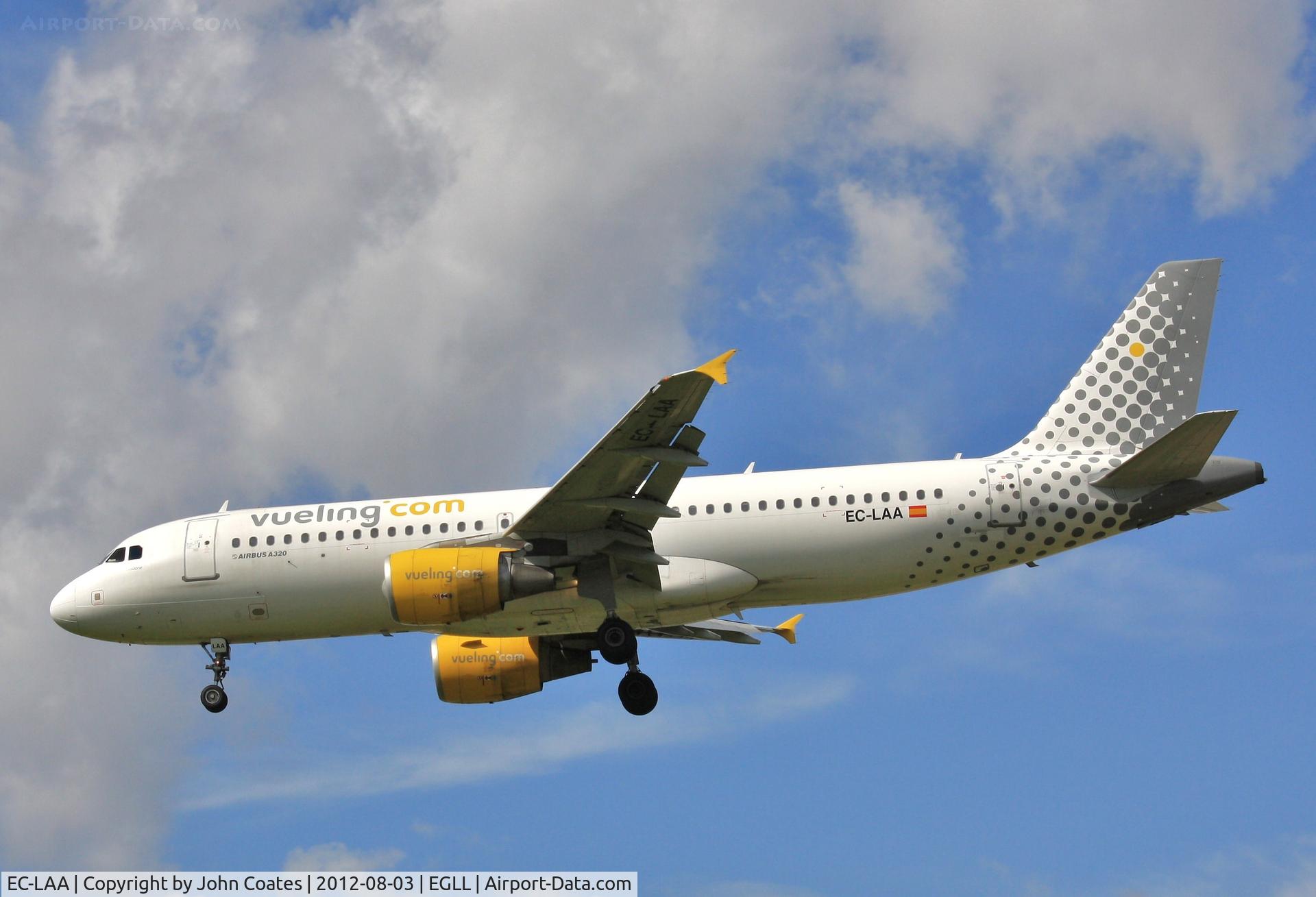 EC-LAA, 2006 Airbus A320-214 C/N 2678, Finals 27L