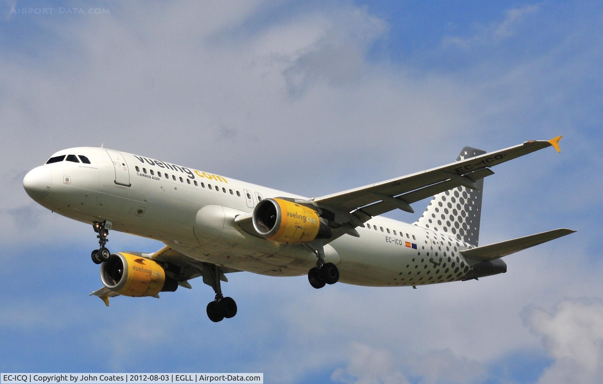 EC-ICQ, 1991 Airbus A320-211 C/N 199, Approach 27L