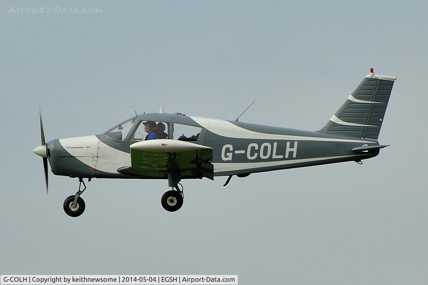 G-COLH, 1967 Piper PA-28-140 Cherokee C/N 28-23143, Nice visitor !