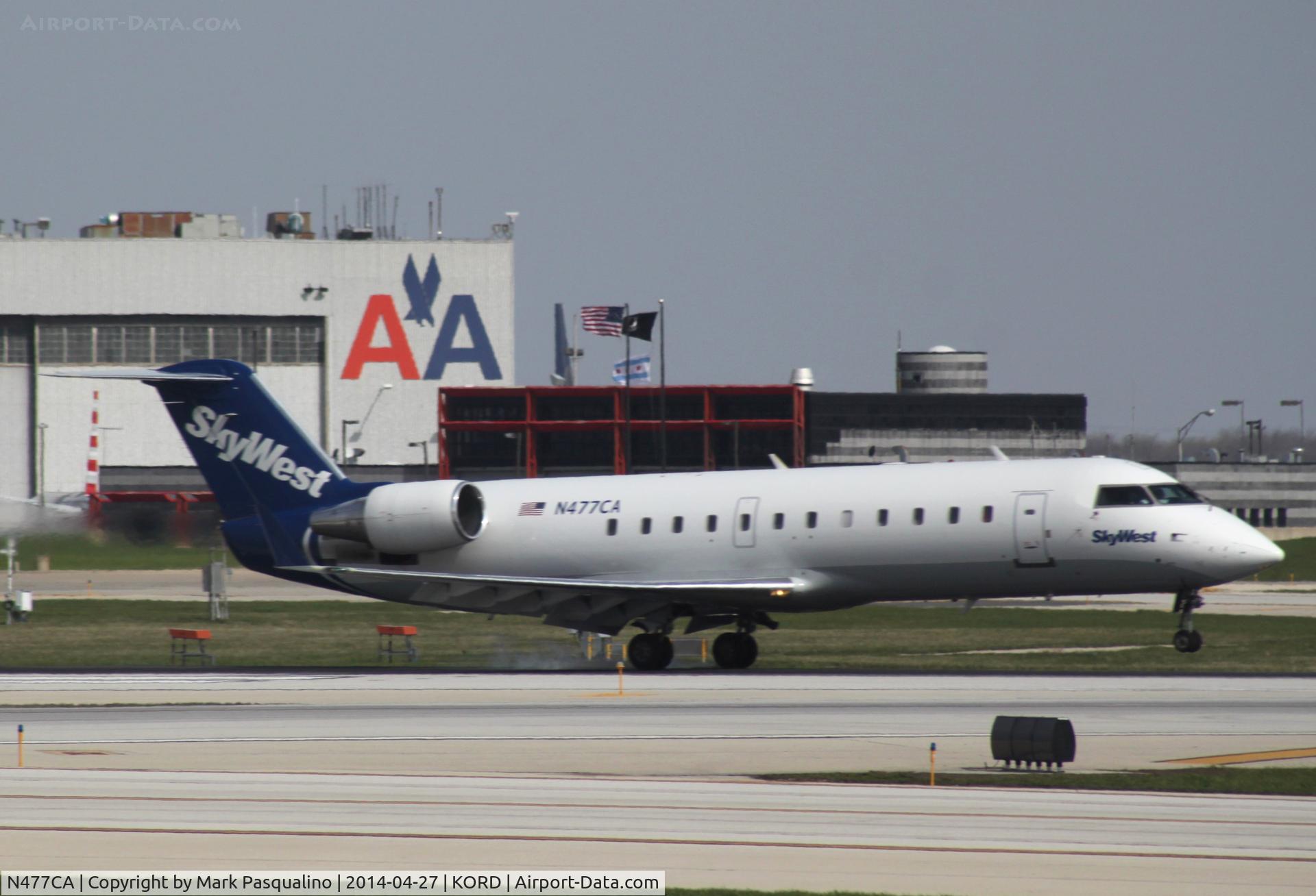 N477CA, 2002 Bombardier CRJ-200ER (CL-600-2B19) C/N 7670, CL-600-2B19
