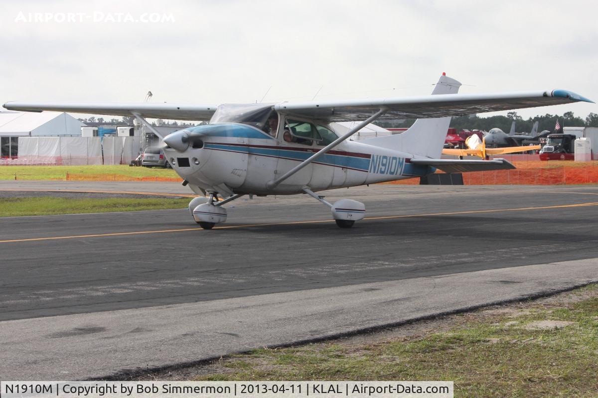 N1910M, 1975 Cessna 182P Skylane C/N 18264475, Sun N Fun - Lakeland, FL