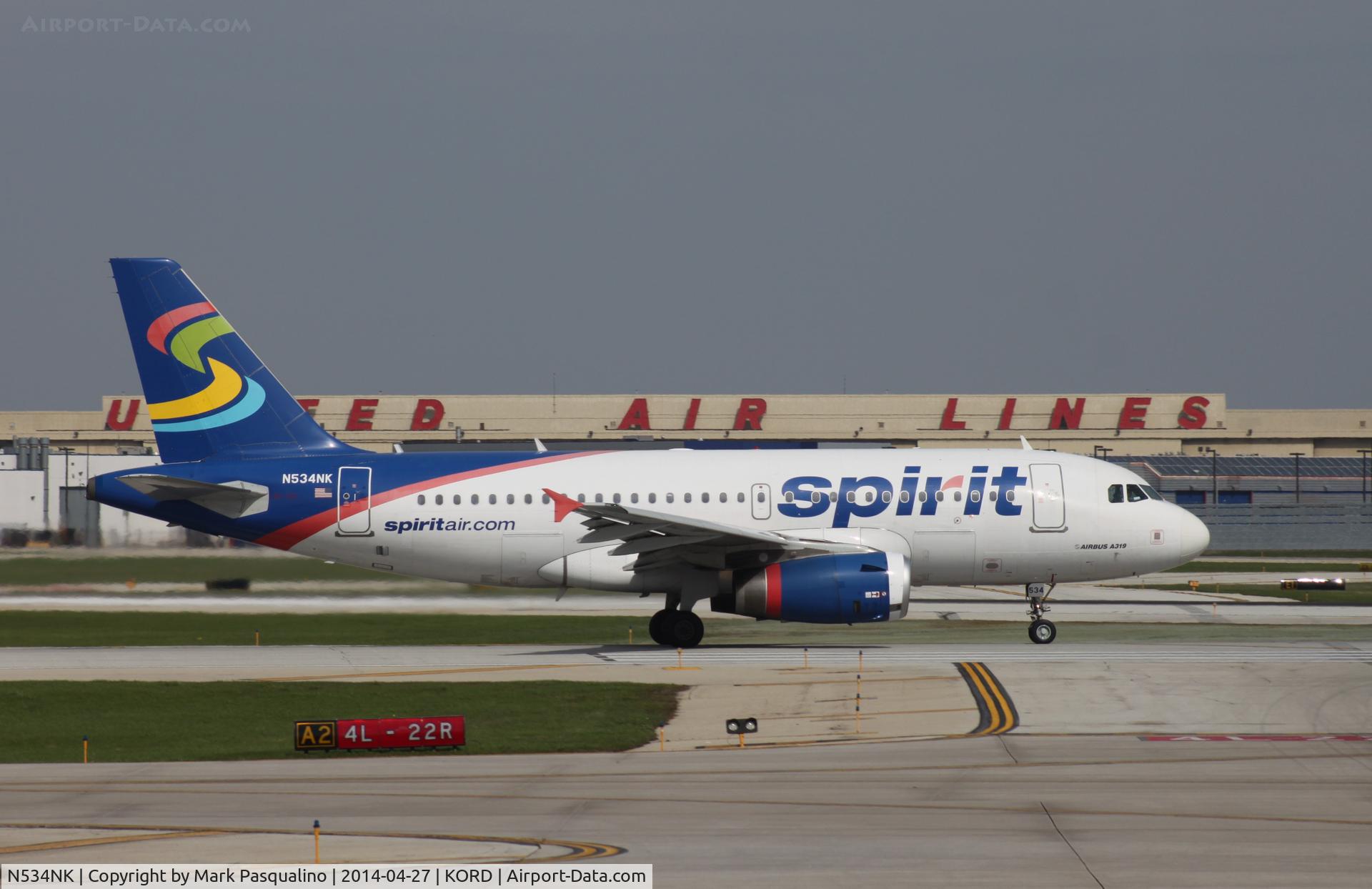 N534NK, 2008 Airbus A319-132 C/N 3395, Airbus A319