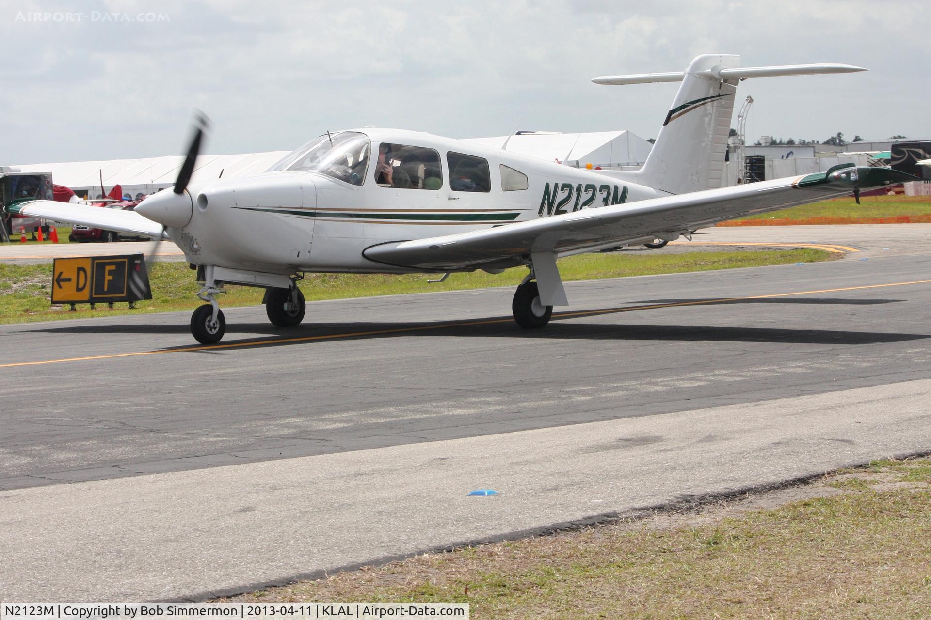 N2123M, 1979 Piper PA-28RT-201 Arrow IV C/N 28R-7918034, Sun N Fun - Lakeland, FL