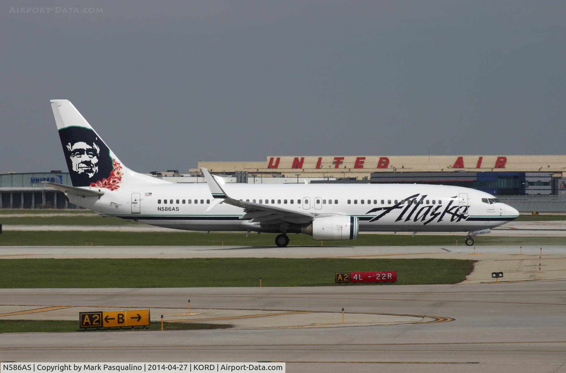 N586AS, 2007 Boeing 737-890 C/N 35189, Boeing 737-800