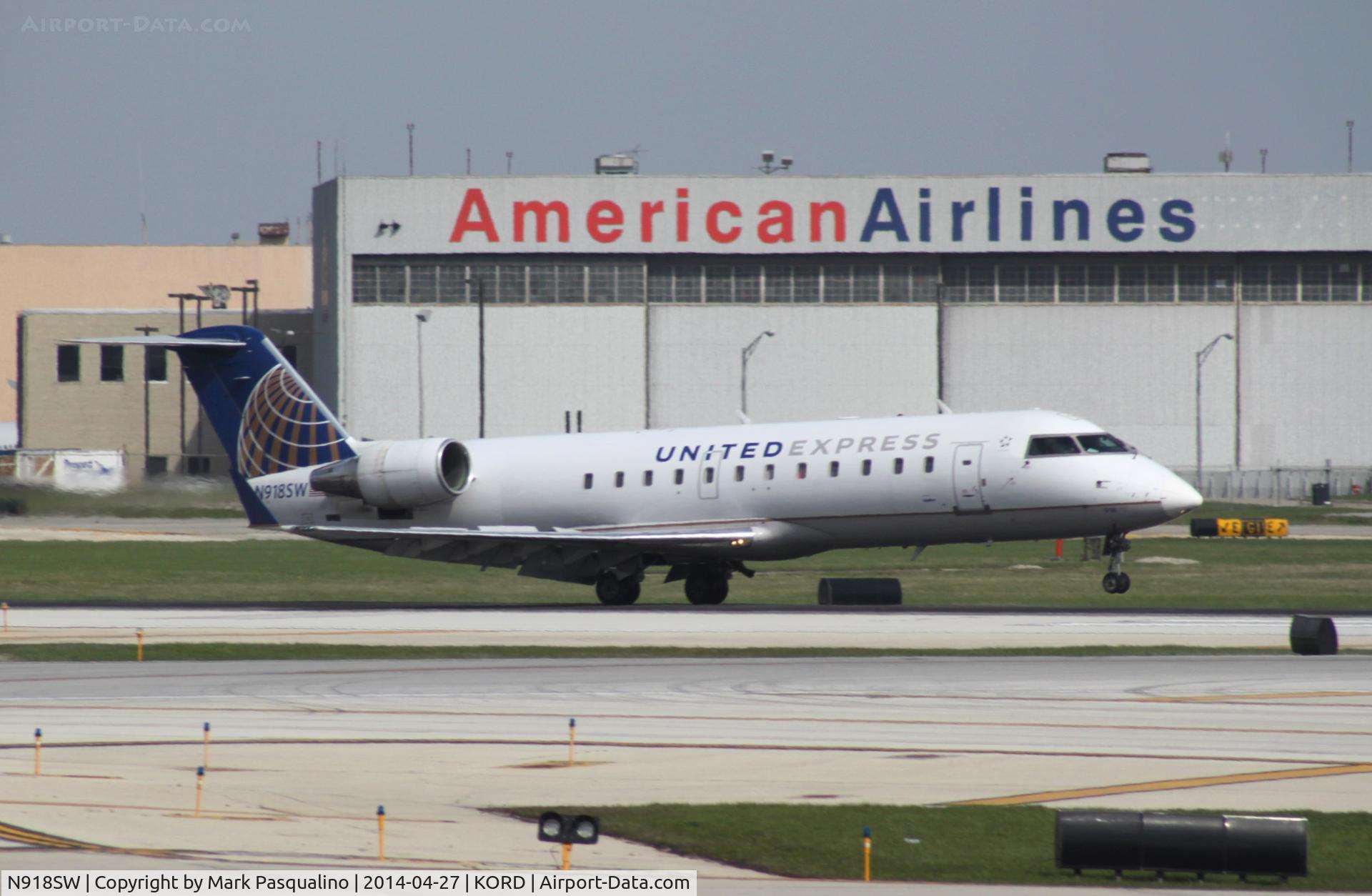 N918SW, 2002 Bombardier CRJ-200LR (CL-600-2B19) C/N 7645, CL-600-2B19