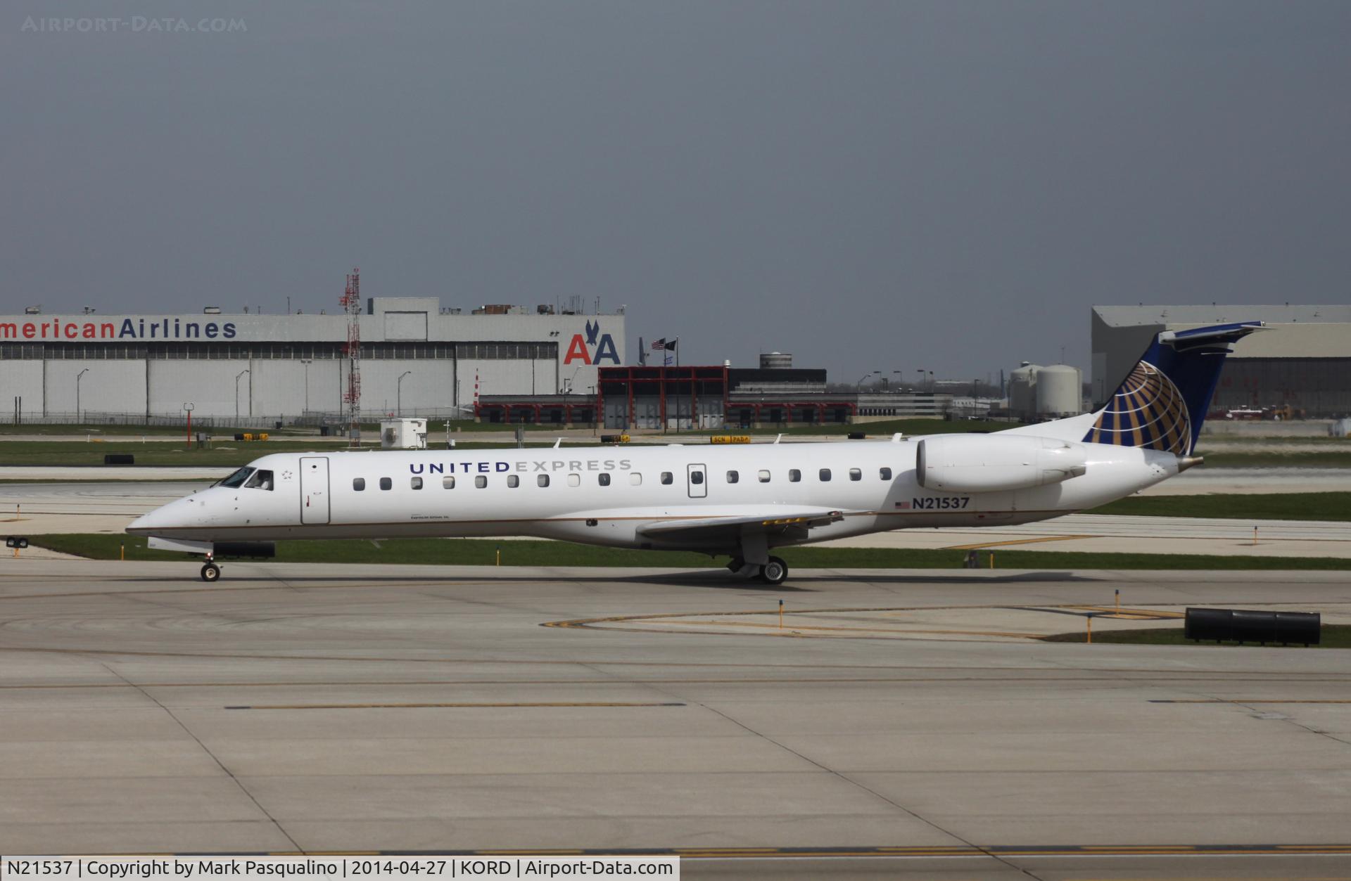 N21537, 2001 Embraer EMB-145LR C/N 145523, EMB-145LR