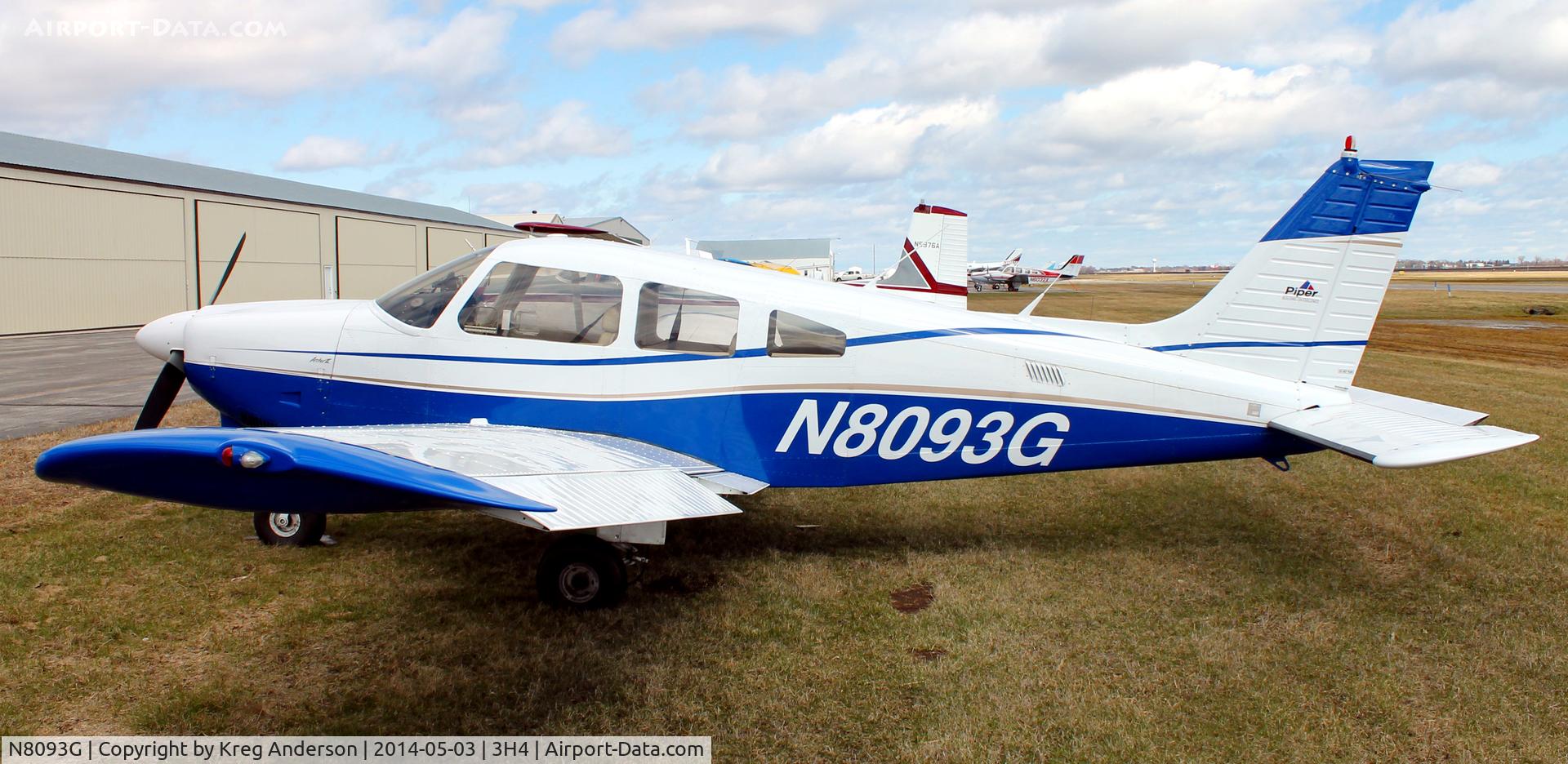 N8093G, 1979 Piper PA-28-181 C/N 28-8090100, EAA Chapter 1342 Fly-in