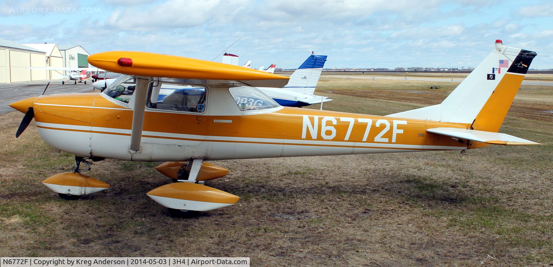 N6772F, 1966 Cessna 150F C/N 15063372, EAA Chapter 1342 Fly-in