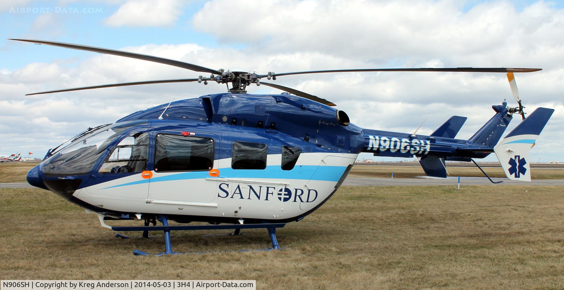 N906SH, Eurocopter-Kawasaki EC-145 (BK-117C-2) C/N 9479, EAA Chapter 1342 Fly-in