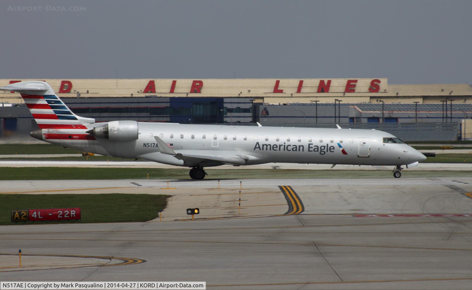 N517AE, 2003 Bombardier CRJ-701ER (CL-600-2C10) Regional Jet C/N 10124, CL-600-2C10