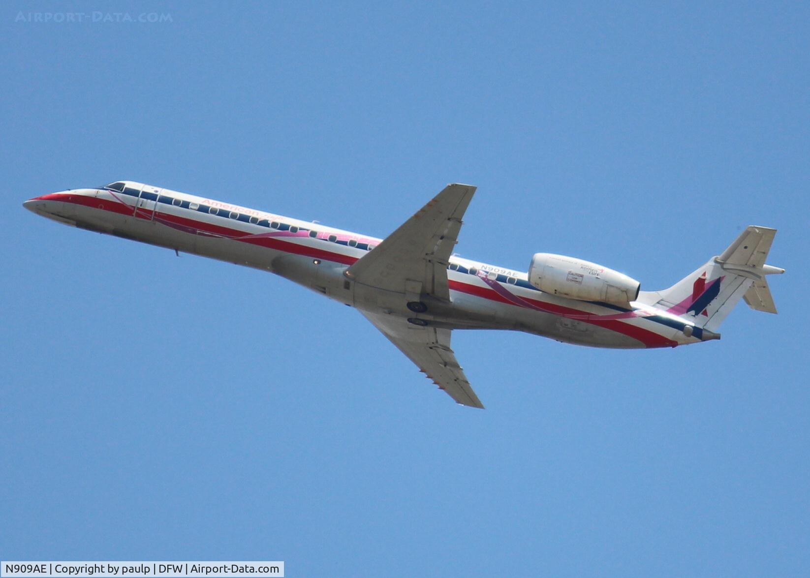 N909AE, 2005 Embraer ERJ-145LR (EMB-145LR) C/N 14500899, At DFW.