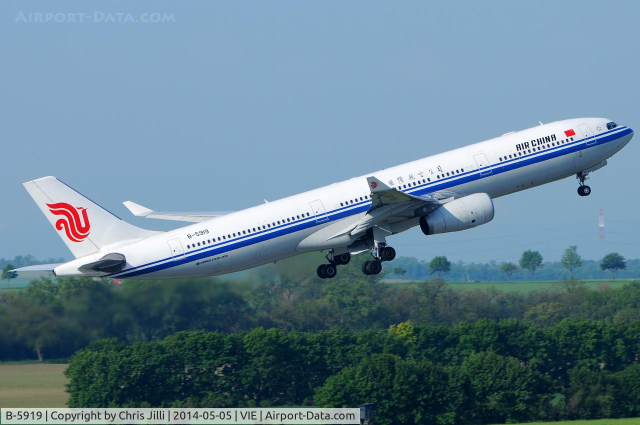 B-5919, 2013 Airbus A330-343X C/N 1413, Air China