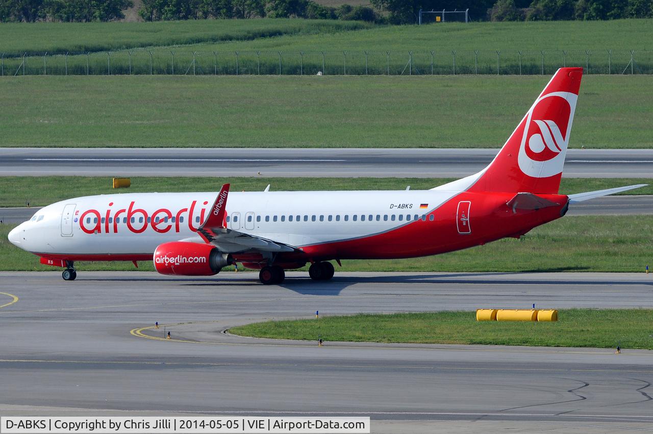 D-ABKS, 2011 Boeing 737-86J C/N 36880, Air Berlin