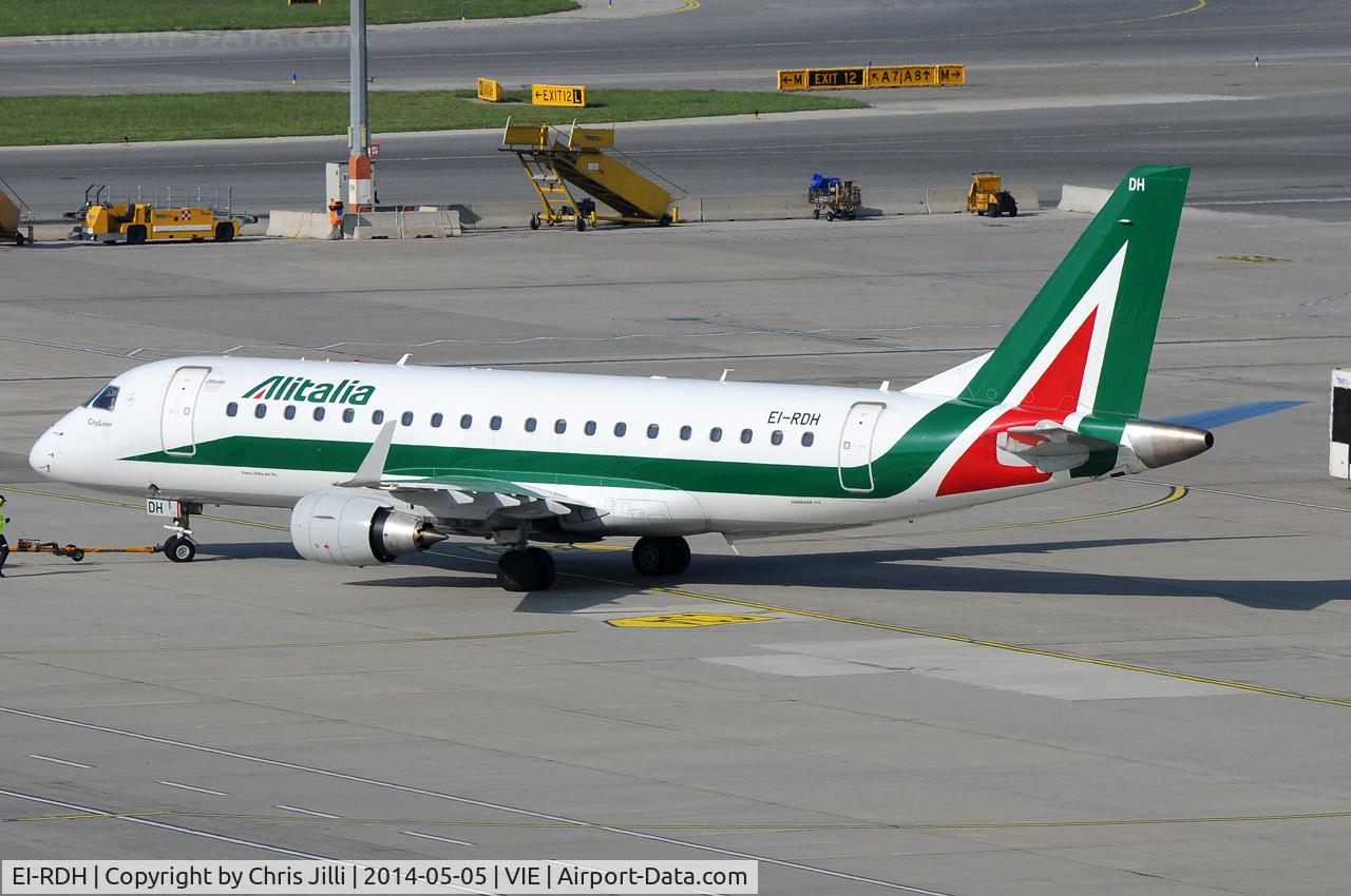 EI-RDH, 2012 Embraer 175LR (ERJ-170-200LR) C/N 17000339, Alitalia